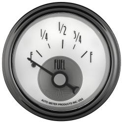 AutoMeter - AutoMeter Prestige Series Pearl Fuel Level Gauge 2015 - Image 3