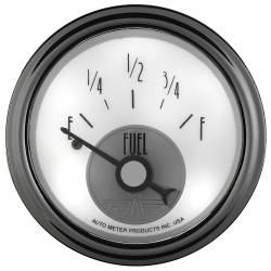 AutoMeter - AutoMeter Prestige Series Pearl Fuel Level Gauge 2018 - Image 3