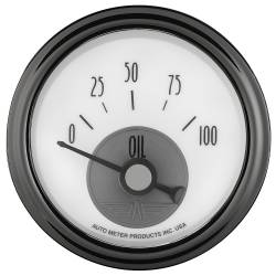 AutoMeter - AutoMeter Prestige Series Pearl Oil Pressure Gauge 2026 - Image 4