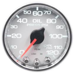 AutoMeter - AutoMeter Spek-Pro Electric Oil Pressure Gauge P32511 - Image 2