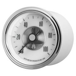 AutoMeter - AutoMeter Prestige Series Pearl Oil Pressure Gauge 2023 - Image 2