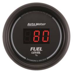 AutoMeter - AutoMeter Sport-Comp Digital Programmable Fuel Level Gauge 6310 - Image 1