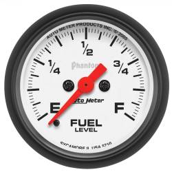 AutoMeter - AutoMeter Phantom Electric Programmable Fuel Level Gauge 5710 - Image 1