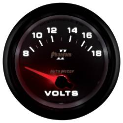 AutoMeter - AutoMeter Phantom II Electric Voltmeter Gauge 7891 - Image 4