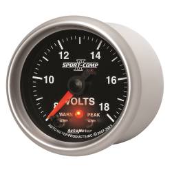 AutoMeter - AutoMeter Sport-Comp II Electric Voltmeter Gauge 3683 - Image 2