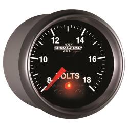 AutoMeter - AutoMeter Sport-Comp II Electric Voltmeter Gauge 3683 - Image 6