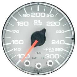 AutoMeter - AutoMeter Spek-Pro Electric Oil Temperature Gauge P322218 - Image 2