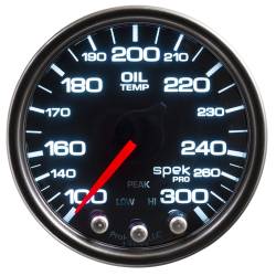 AutoMeter - AutoMeter Spek-Pro Electric Oil Temperature Gauge P32252 - Image 2