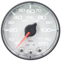 AutoMeter - AutoMeter Spek-Pro Electric Oil Pressure Gauge P325128 - Image 2