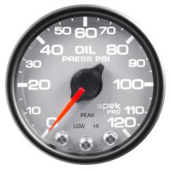 AutoMeter - AutoMeter Spek-Pro Electric Oil Pressure Gauge P32522 - Image 2