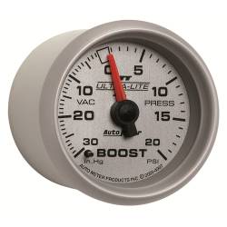 AutoMeter - AutoMeter Ultra-Lite II Mechanical Boost/Vacuum Gauge 4907 - Image 3