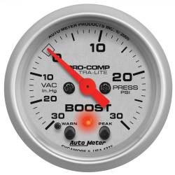 AutoMeter - AutoMeter Ultra-Lite Electric Boost/Vacuum Gauge 4377 - Image 1