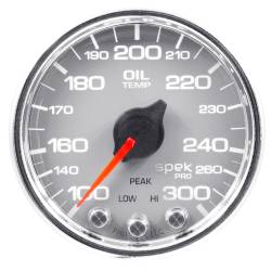 AutoMeter - AutoMeter Spek-Pro Electric Oil Temperature Gauge P32221 - Image 2