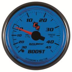 AutoMeter - AutoMeter C2 Mechanical Boost/Vacuum Gauge 7108 - Image 4