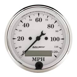 AutoMeter - AutoMeter Old Tyme White 6 Gauge Set RPM/MPH/Fuel/Oil/Wtr/Bat 7047-OTW - Image 5