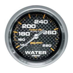 AutoMeter - AutoMeter Carbon Fiber Mechanical Water Temperature Gauge 4831 - Image 1