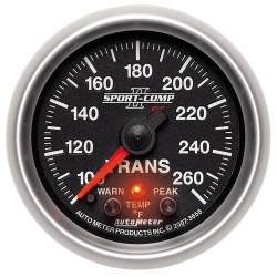 AutoMeter - AutoMeter Sport-Comp II Electric Transmission Temperature Gauge 3658 - Image 1