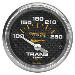 AutoMeter - AutoMeter Carbon Fiber Electric Transmission Temperature Gauge 4757 - Image 1