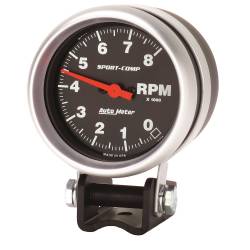 AutoMeter - AutoMeter Sport-Comp Mini Competition Tachometer 3708 - Image 2