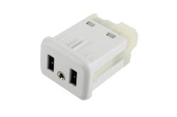13519225 RECEPTACLE ASM-AUDIO PLYR & USB         *WHITE MATT