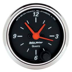 AutoMeter - AutoMeter Designer Black Clock 1484 - Image 1