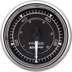 AutoMeter - AutoMeter Chrono Oil Pressure Gauge 9753 - Image 1