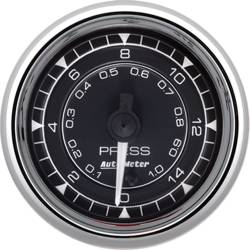 AutoMeter - AutoMeter Chrono Fuel Pressure Gauge 9762 - Image 1