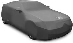 22788831 Premium All-Weather Car Cover in Black with Cadillac Logo