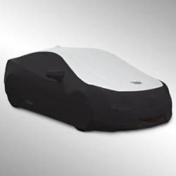 22945963 Premium All Weather Car Cover in Black and White with Cadillac Logo