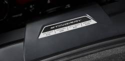 87818050 Engine Specification Plaque for Stingray (for Models with NPP Performance Exhaust)