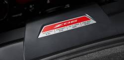 87818062 Engine Specification Plaque for Z06