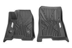 GM (General Motors) - 85654725 First-Row Premium All-Weather Floor Liners in Jet Black with Bowtie Logo - Image 2