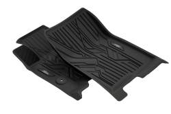 GM (General Motors) - 85654734 First-Row Premium All-Weather Floor Liners in Jet Black with Bison Logo - Image 2