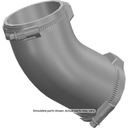 12736774 Intercooler Hose RH