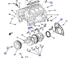 12744917 Crankshaft Bearing Kit