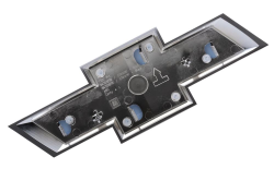 GM (General Motors) - 84701879 Emblem, Front Grille Black Bowtie - Image 2