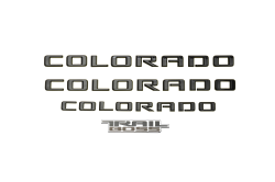 85038323 Emblem Package, Colorado Trailboss