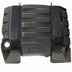 GM (General Motors) - 92247656 - Engine Cover, 2010-14 Camaro V8 (LS3 And L99), Black (GBA) - Image 1