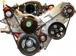 PACE Performance - GMP-K10168-1 - LS Engine (1-Wire) Alternator & P/S Camaro or Truck Serp Drive Kit - Image 1